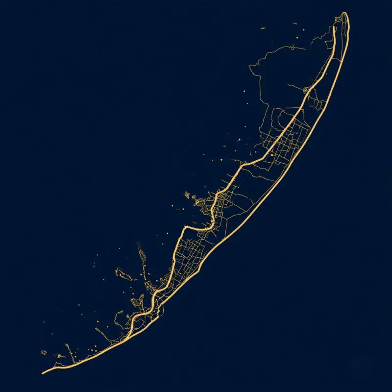 Riviera Maya Neighborhoods Map