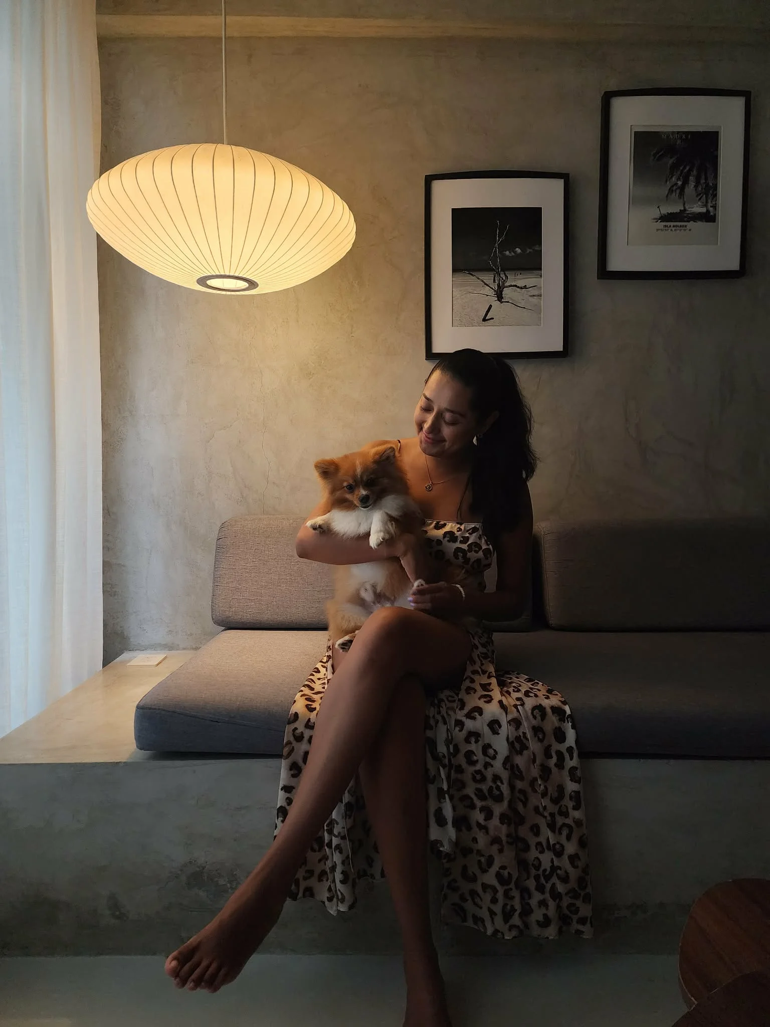 Lucero Fuentes with Copito - Mayan Riviera Real Estate