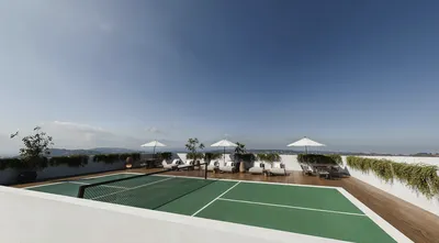 Cancha de tenis en rooftop en Gobernador 28, Playa del Carmen